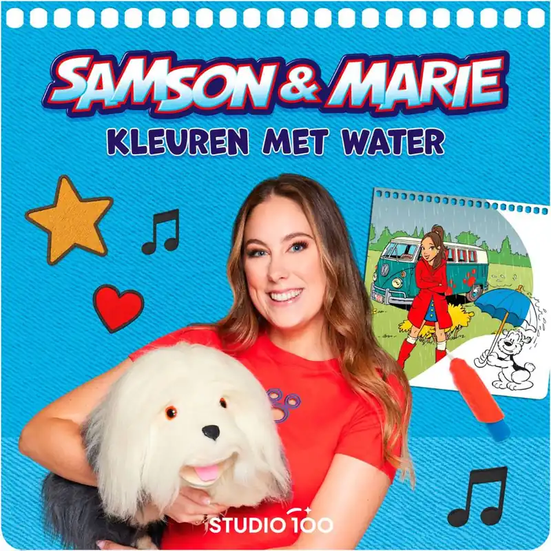 Uitverkoop Samson & Marie : Kleuren met water / Druk 1