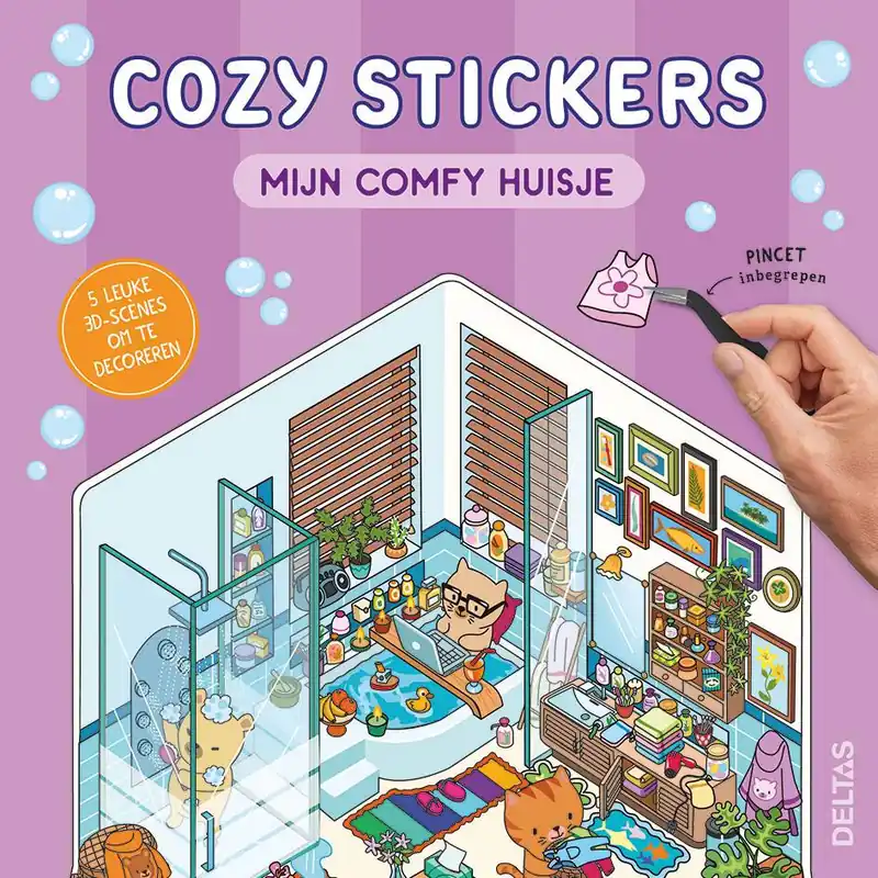 Exclusieve Aanbieding Cozy Stickers - Mijn comfy huisje / Druk 1