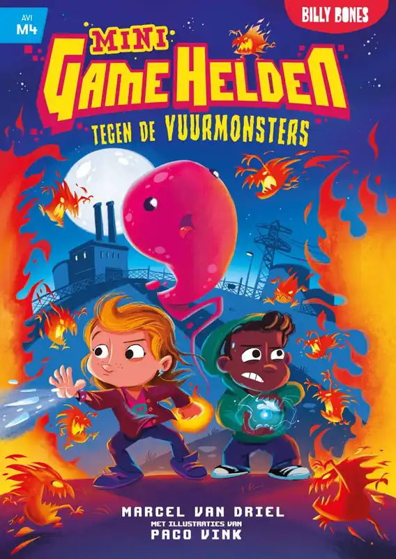 Mini Game Helden tegen de vuurmonsters / Druk 1 Betaalbaar