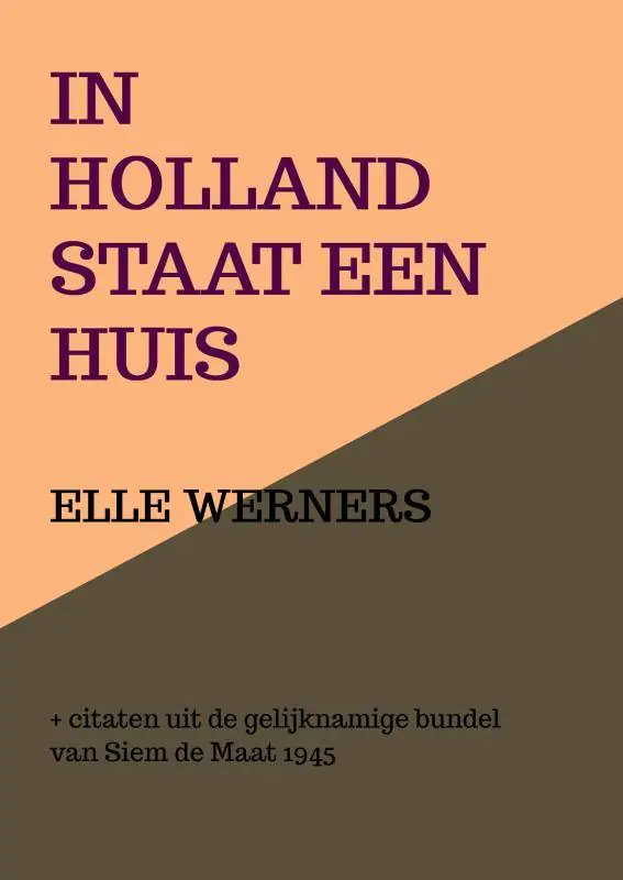 IN HOLLAND STAAT EEN HUIS / 1st Edition Superprijs