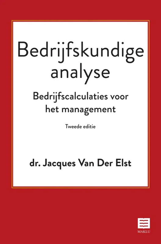 Betaalbaar Bedrijfskundige analyse / Druk 2