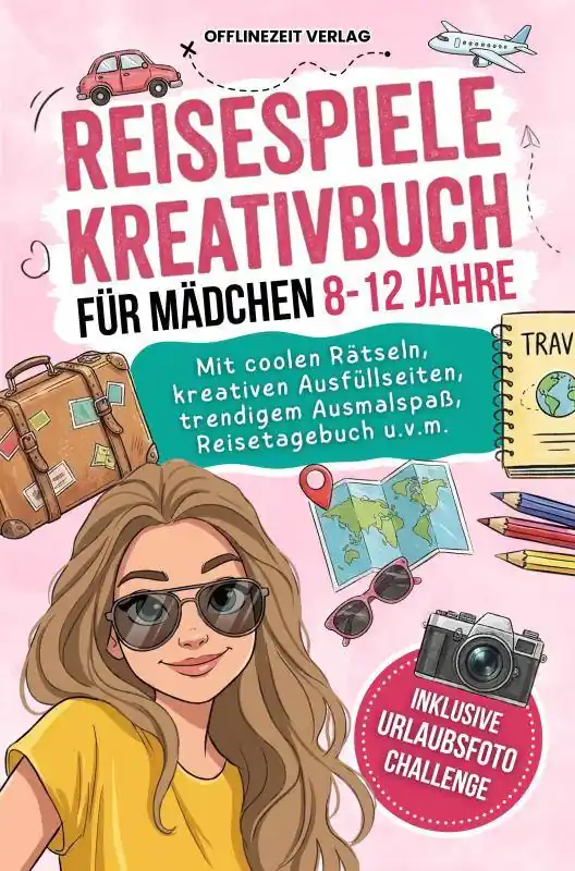 Lage Kosten Reisespiele Kreativbuch für Mädchen 8-12 Jahre / 1 Edition
