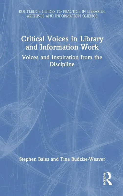 Fabrieksprijs Critical Voices in Library and Information Work