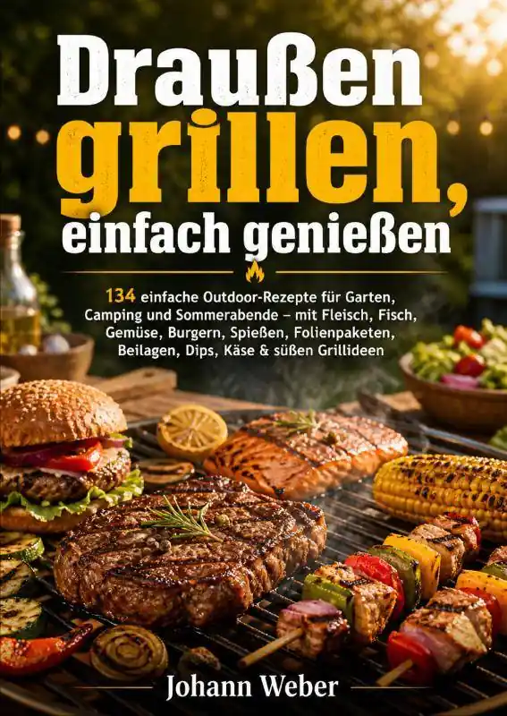Snelle Levering Draußen grillen, einfach genießen / 1 Edition